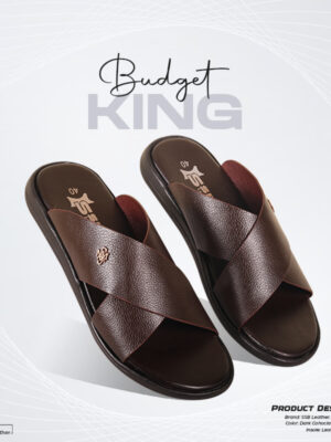Stylish Leather Slip-On Sandal For Men SB-S803