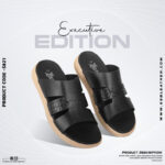 Stylish Leather Toe Slip-On Sandal For Men SB-S821
