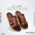 Stylish Leather Toe Slip-On Sandal For Men SB-S822