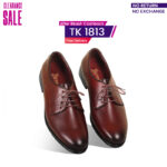 Classic Reddish-Brown Derby Formal Shoes For Men SB-S934