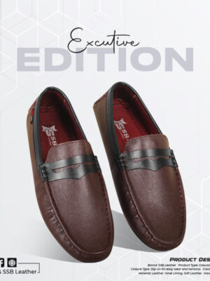 Stylish Design Leather Loafer For Men SB-S937