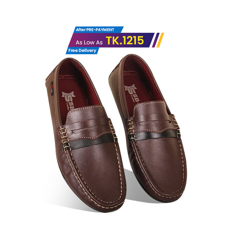 Stylish Design Leather Loafer For Men SB-S939