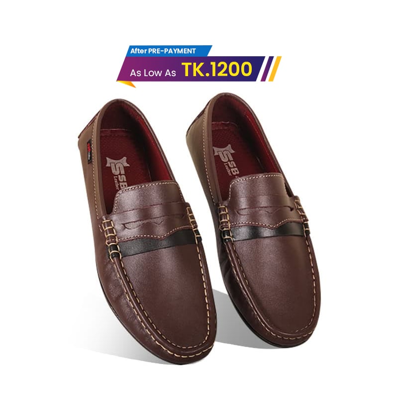 Stylish Design Leather Loafer For Men SB-S939