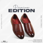 Classic Antique Brown Formal Slip-On Shoes For Men SB-S942