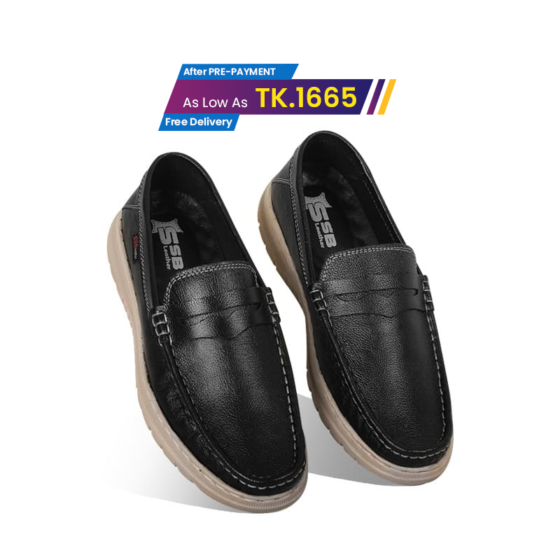 Casual Comfort Leather Loafer Shoes For Men SB-S945
