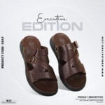 Dark Brown Adjustable Strap Casual Sandal For Men SB-S947