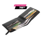 Classic Soft Leather Bi-Fold Wallet SB-W238