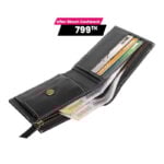 Classic Leather Bi-Fold Wallet SB-W239
