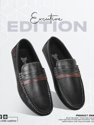 Stylish Design Leather Loafer For Men SB-S938