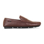 Classic Brown Leather Loafer For Men SB-S979