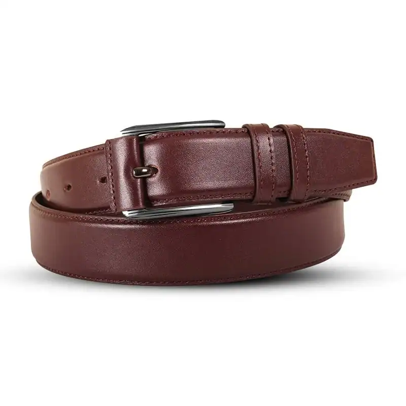 Classic Rich Brown Leather Belt For Men SB-B204