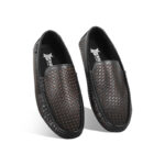 Laser Cut Design Leather Loafer For Men SB-S959