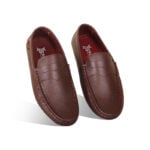 Classic Brown Leather Loafer For Men SB-S979