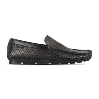 Laser Cut Design Leather Loafer For Men SB-S959