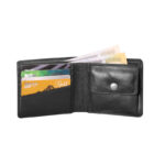 Black Elegance Leather Wallet For Men SB-W243