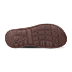Chocolate Leather Slip-On Comfort Sandal For Men SB-S984