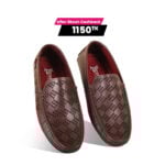 Laser Cut Design Leather Loafer For Men SB-S958