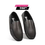 Laser Cut Design Leather Loafer For Men SB-S959