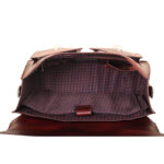 Oxblood Leather Executive Briefcase Bag SB-LB494