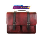 Oxblood Leather Executive Briefcase Bag SB-LB494