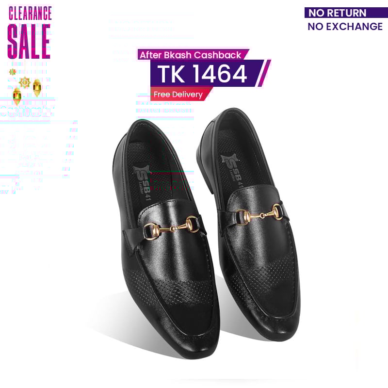 Leather Penny Formal Shoes For Men SB-S705