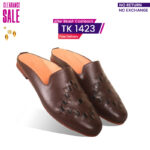 Braided Design Leather Half Shoes For Men SB-S764