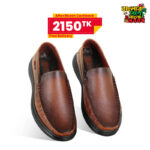 Antique Brown Leather Casual Shoes For Men SB-S998