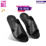 Stylish Leather Slip-On Sandal For Men SB-S802