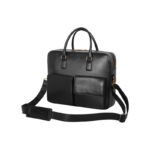 Classic Black Leather Executive Bag SB-LB503