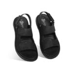 Nubuck Leather Adjustable Strap Casual Sandal For Men SB-S1018