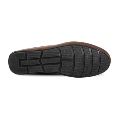 Classic Chocolate Brown Leather Loafer For Men SB-S1017