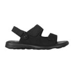 Nubuck Leather Adjustable Strap Casual Sandal For Men SB-S1018