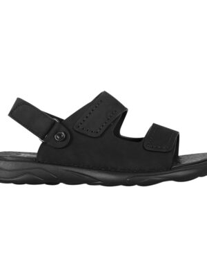 Nubuck Leather Adjustable Strap Casual Sandal For Men SB-S1018
