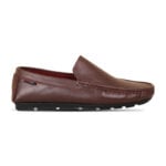 Classic Chocolate Brown Leather Loafer For Men SB-S1017