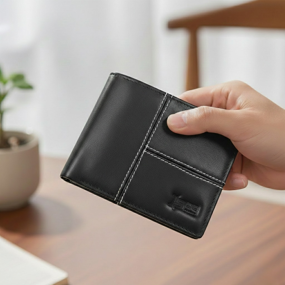 Classic Leather Bi-Fold Wallet SB-W240