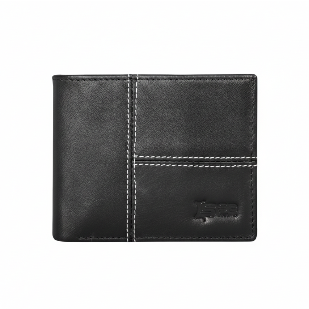 Classic Leather Bi-Fold Wallet SB-W240