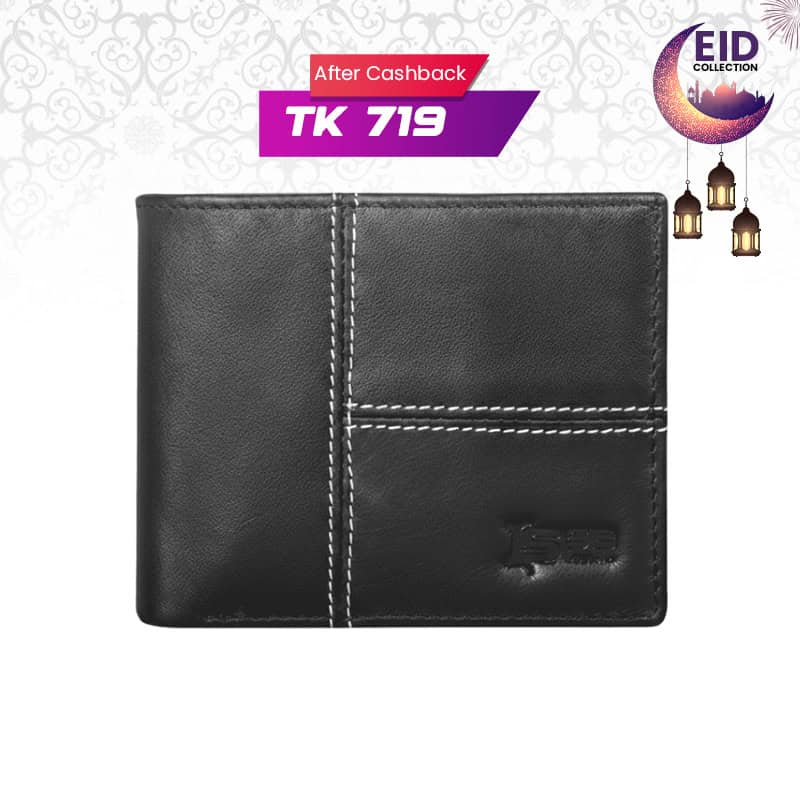 Classic Leather Bi-Fold Wallet SB-W240