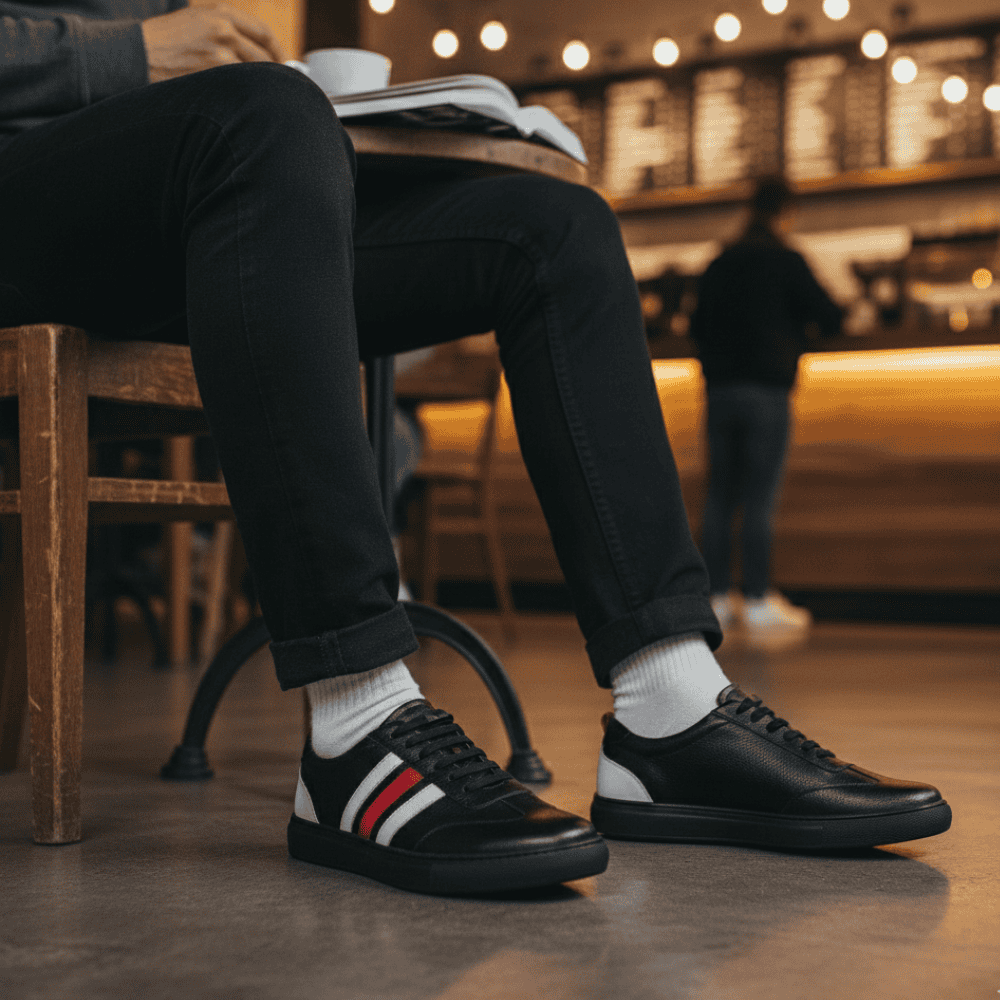 Monfia Men’s Original Leather Sneaker MF02