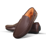 Textured Leather Loafer For Men SB-S1026