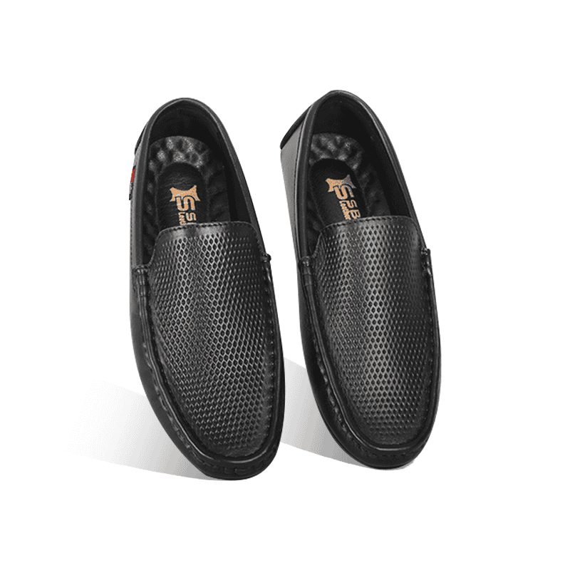 Textured Leather Loafer For Men SB-S1025