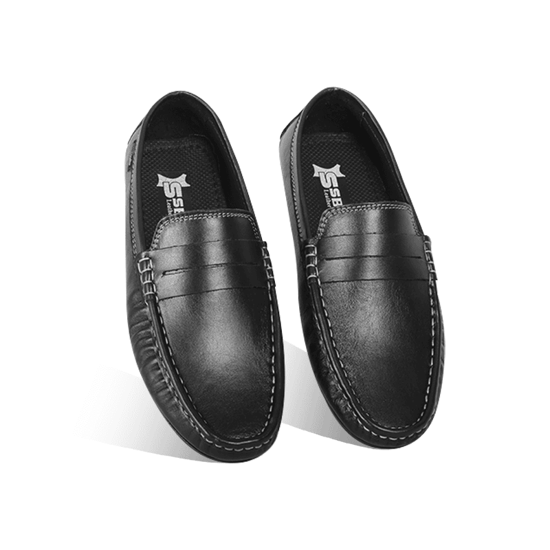 Classic Leather Loafer Shoes For Men SB-S1027
