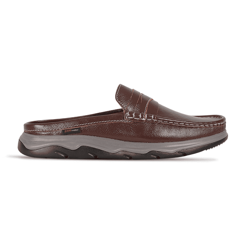 Genuine Leather Half Shoes For Men SB-S1024