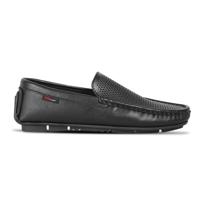 Textured Leather Loafer For Men SB-S1025