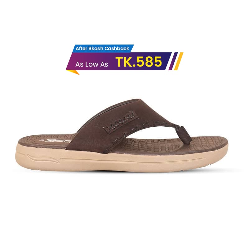 Men’s Leather Slide Sandal SB-S659 | Budget King