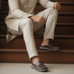 Genuine Leather Half Shoes For Men SB-S1024