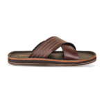 Cross-Strap Leather Sandal For Men SB-S1058