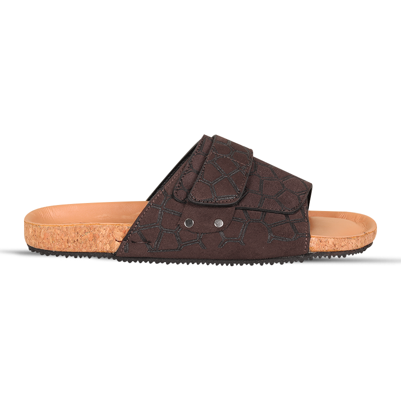 Textured Pattern Slide Sandal For Men MF17