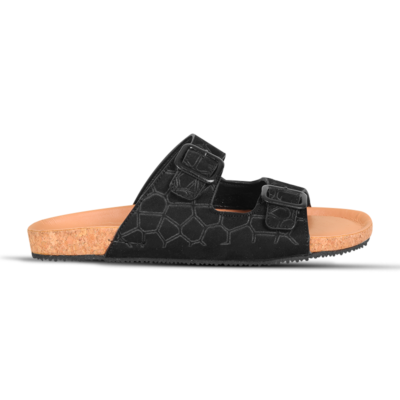 Textured Double-Strap Slide Sandal For Men MF18