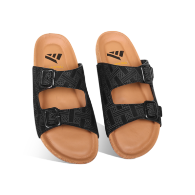 Textured Pattern Slide Sandal For Men MF20