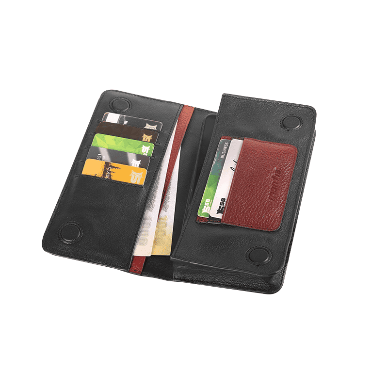 Monfia Leather Long Wallet-MFW01